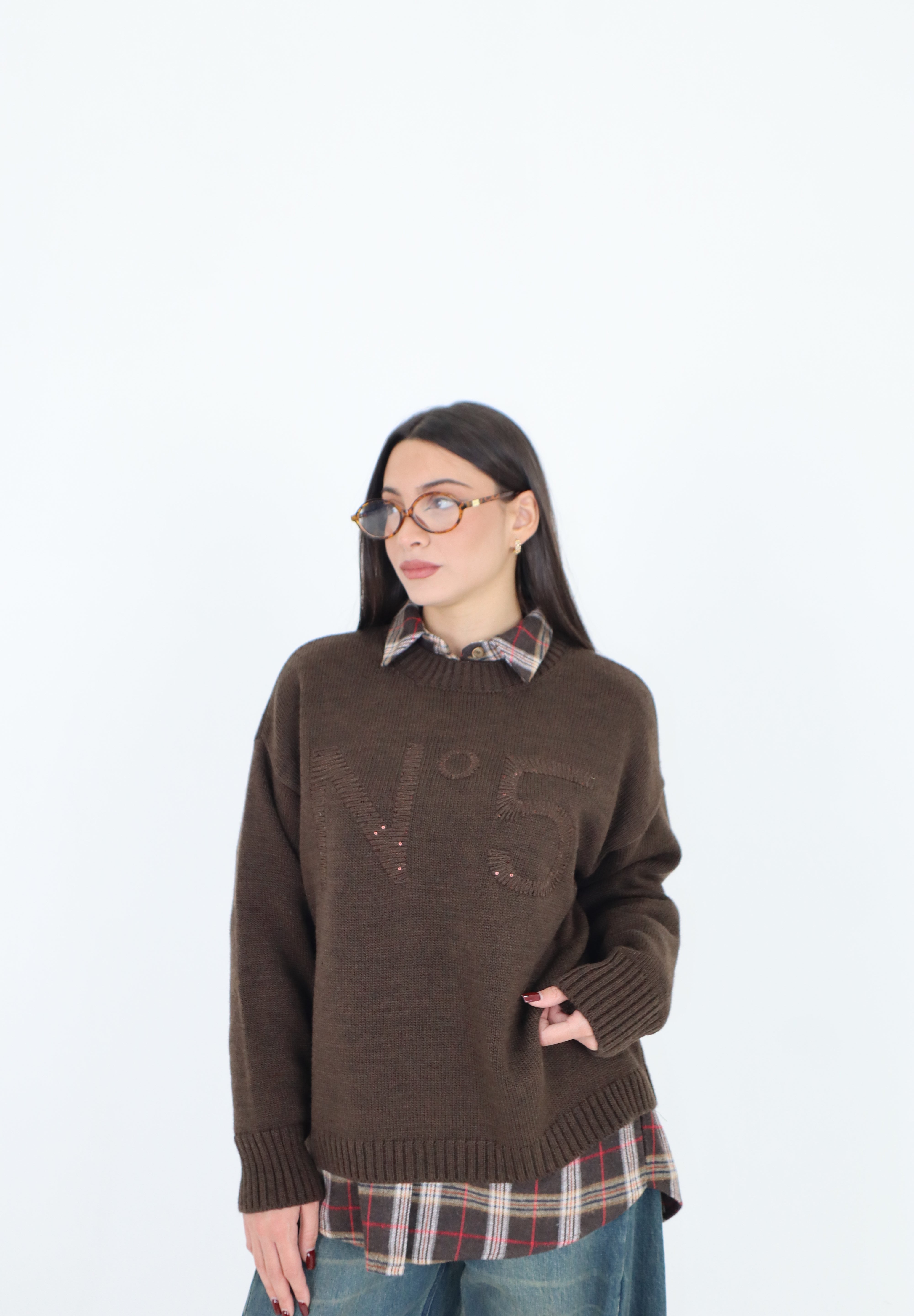 PULL N•5 CON PAILLETTES