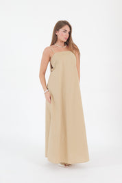 ABITO COTTON CAMEL