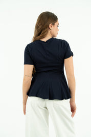 T-SHIRT SELENE BLU