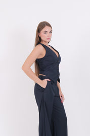 GILET MONOPETTO BLU MAR DE MARGARITAS
