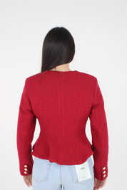 GIACCA BOUCLÈ ROSSA