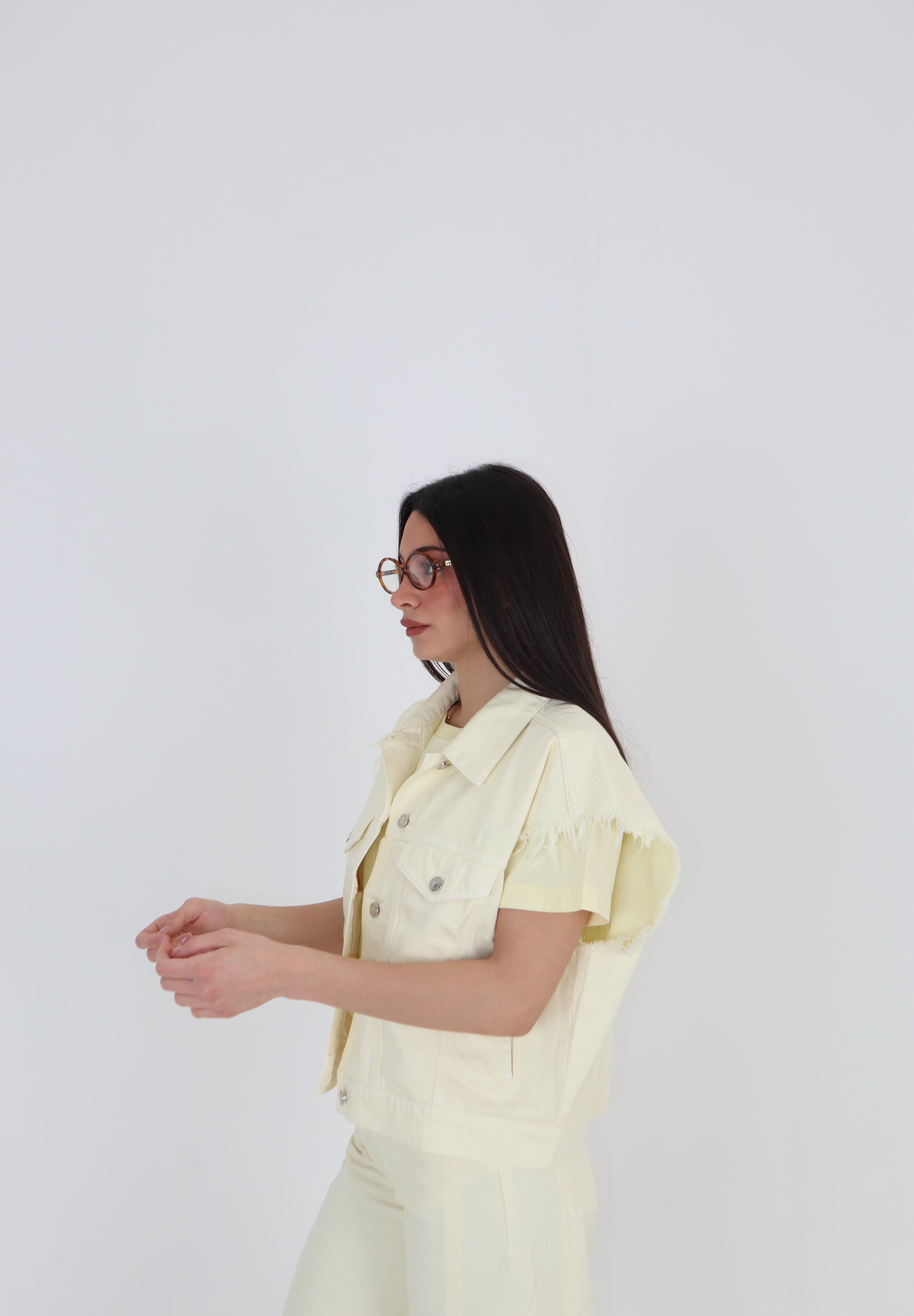 GILET COLORS GIALLO