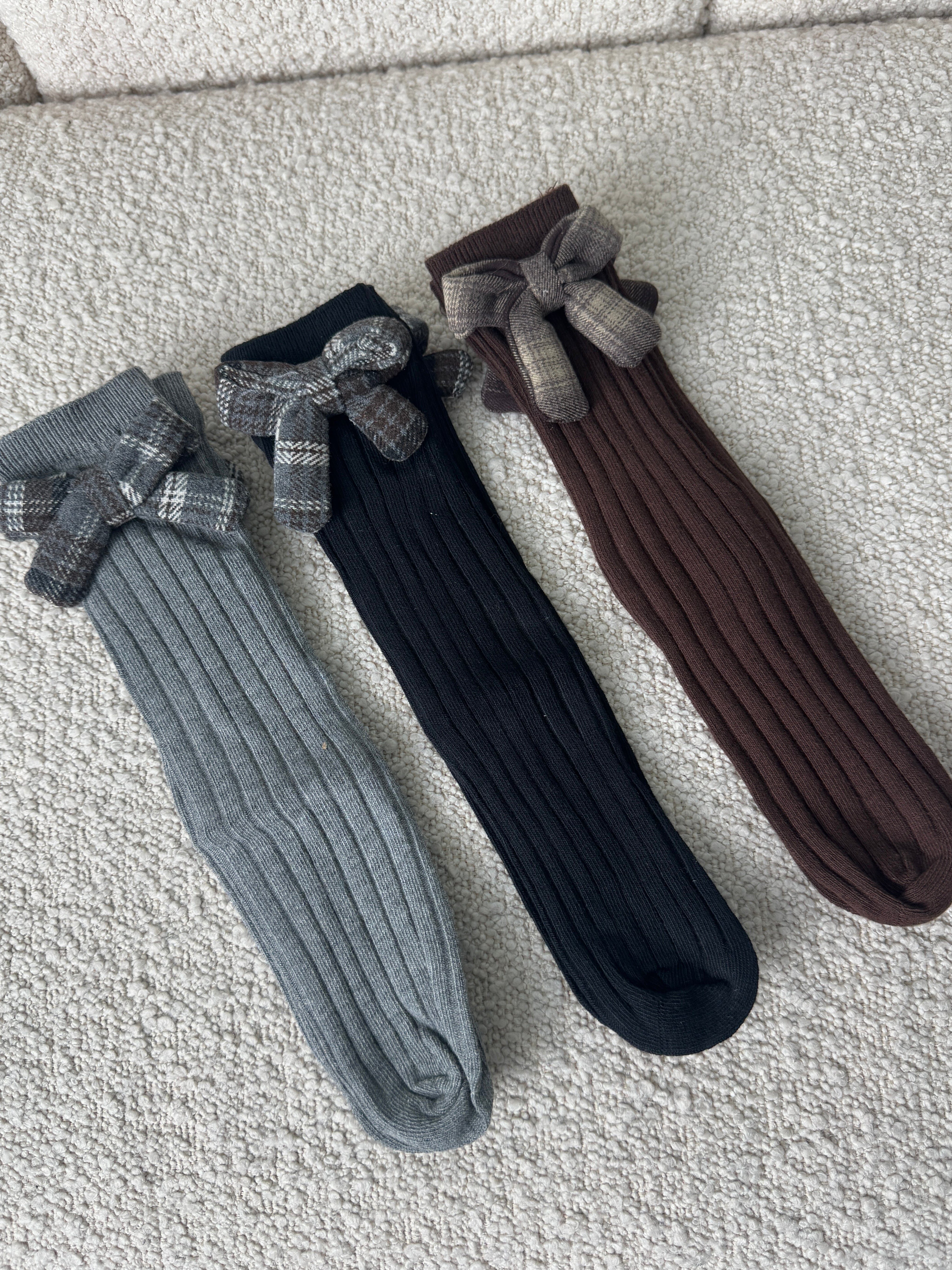 CALZINI FIOCCHETTO CHECK