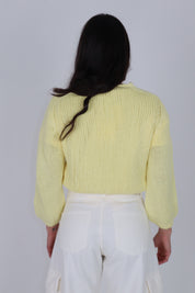 CARDIGAN SUMMER GIALLO