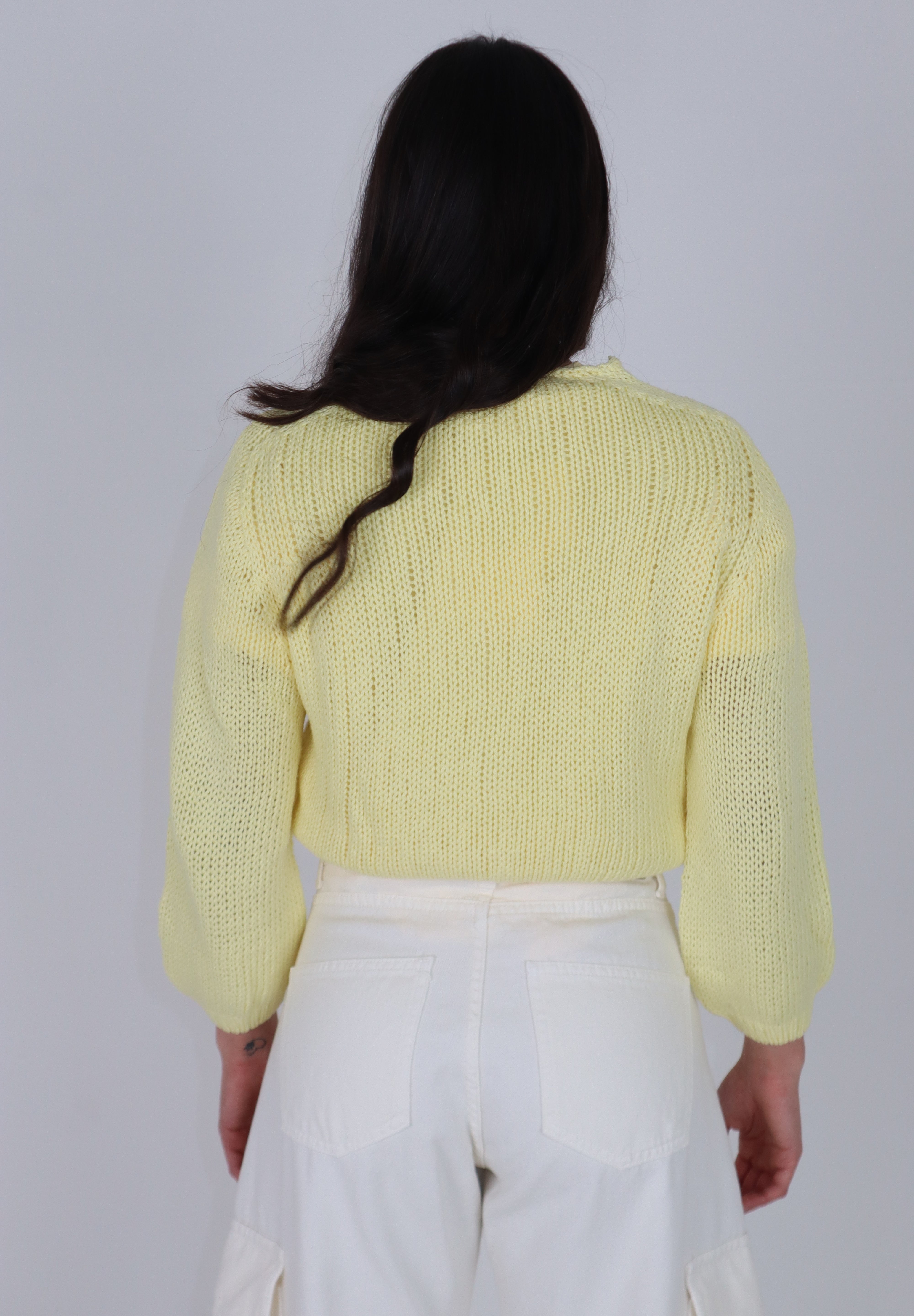 CARDIGAN SUMMER GIALLO