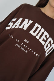 OVER SAN DIEGO ROUND NECK SWEATSHIRT