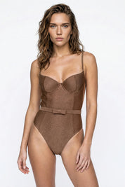 CINDY ONEPIECE COCONUT BROWN