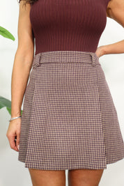 TWEED MINI SKIRT