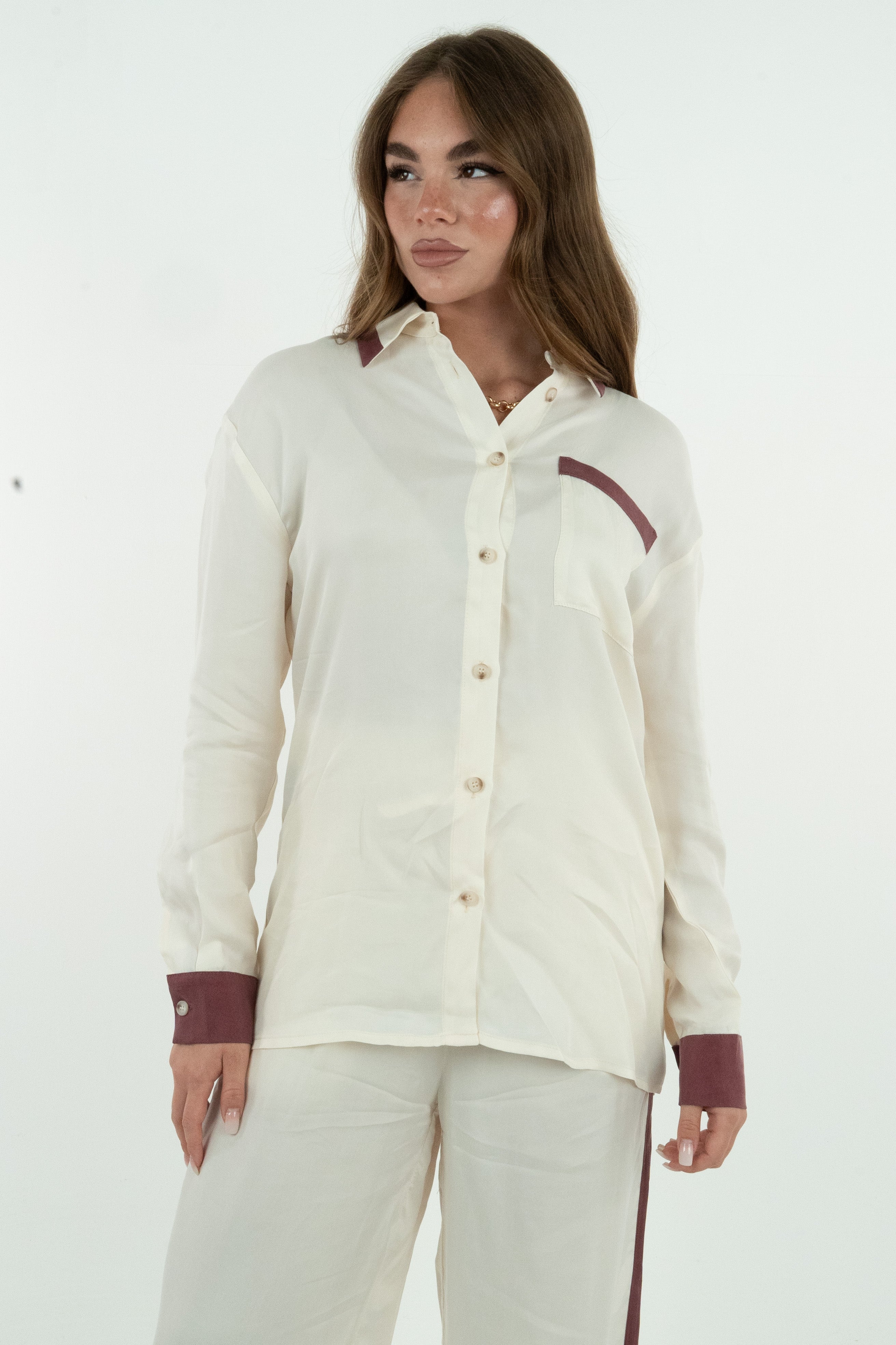 CAMICIA JESS WINE