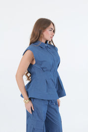 CAMICIA ISLA BLU