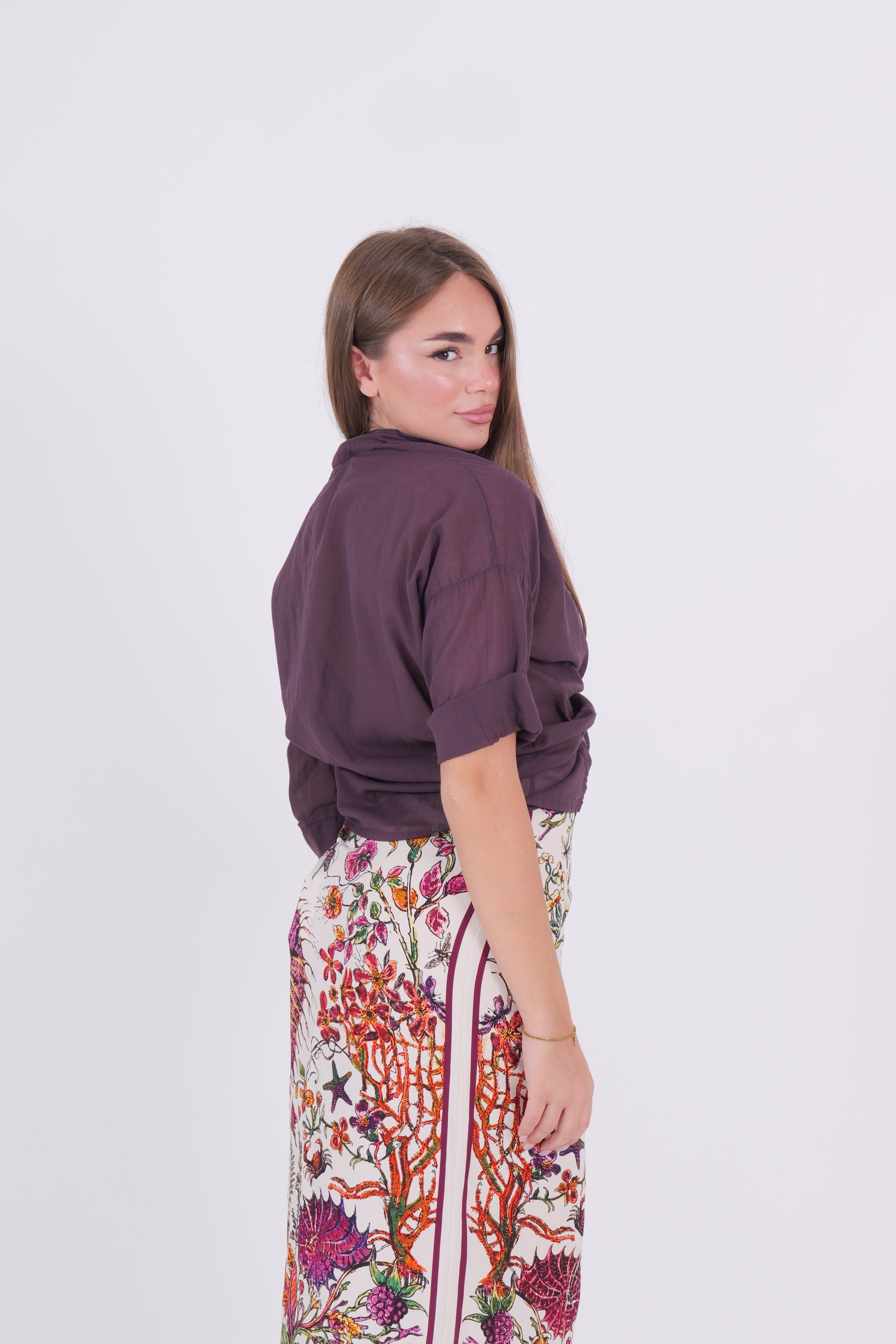 CAMICIA MUSSOLA FICO