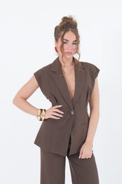 GILET AMALFI MORO