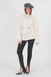 PULLOVER OFF WHITE AKEP