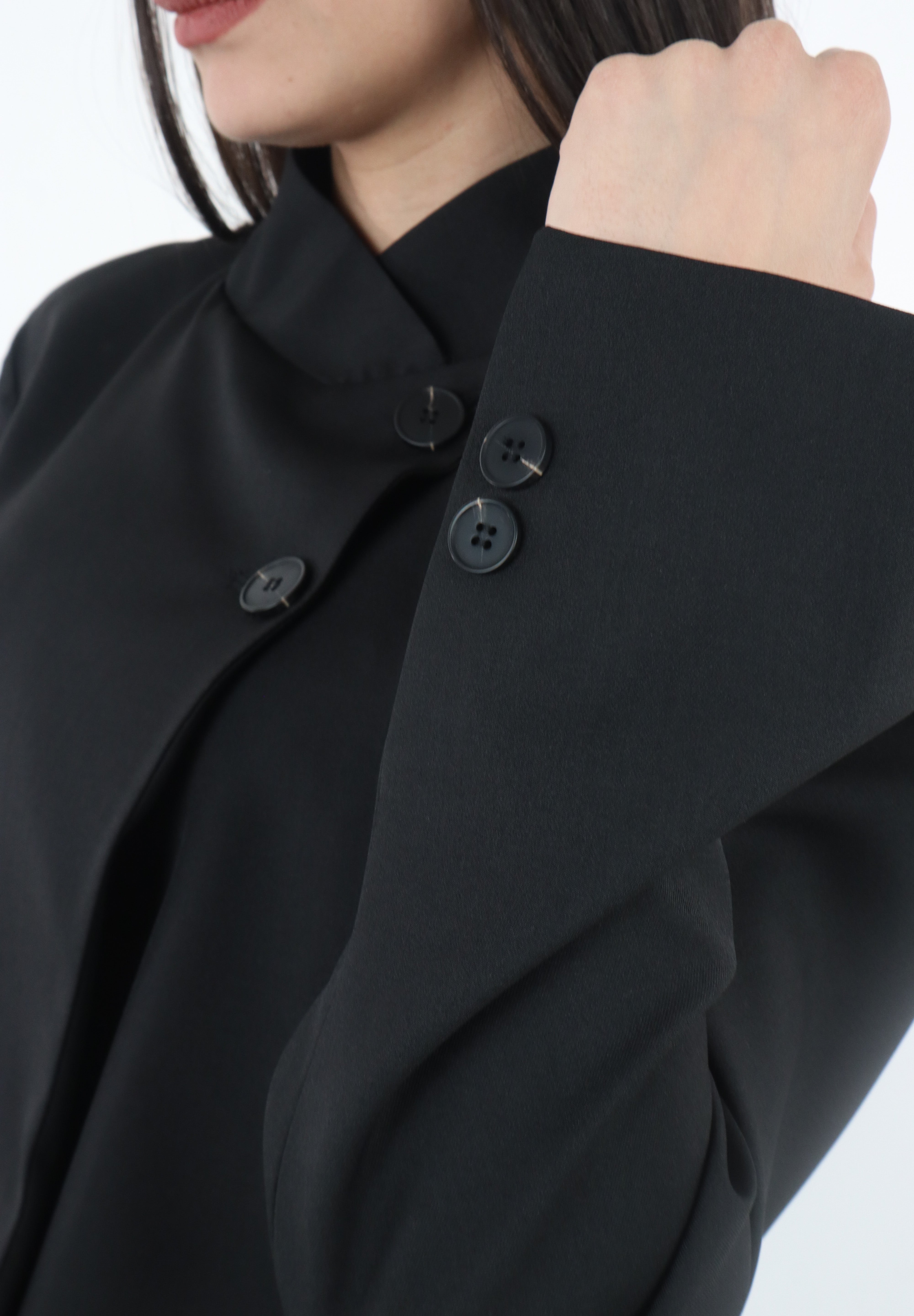 BLAZER COREAN BLACK