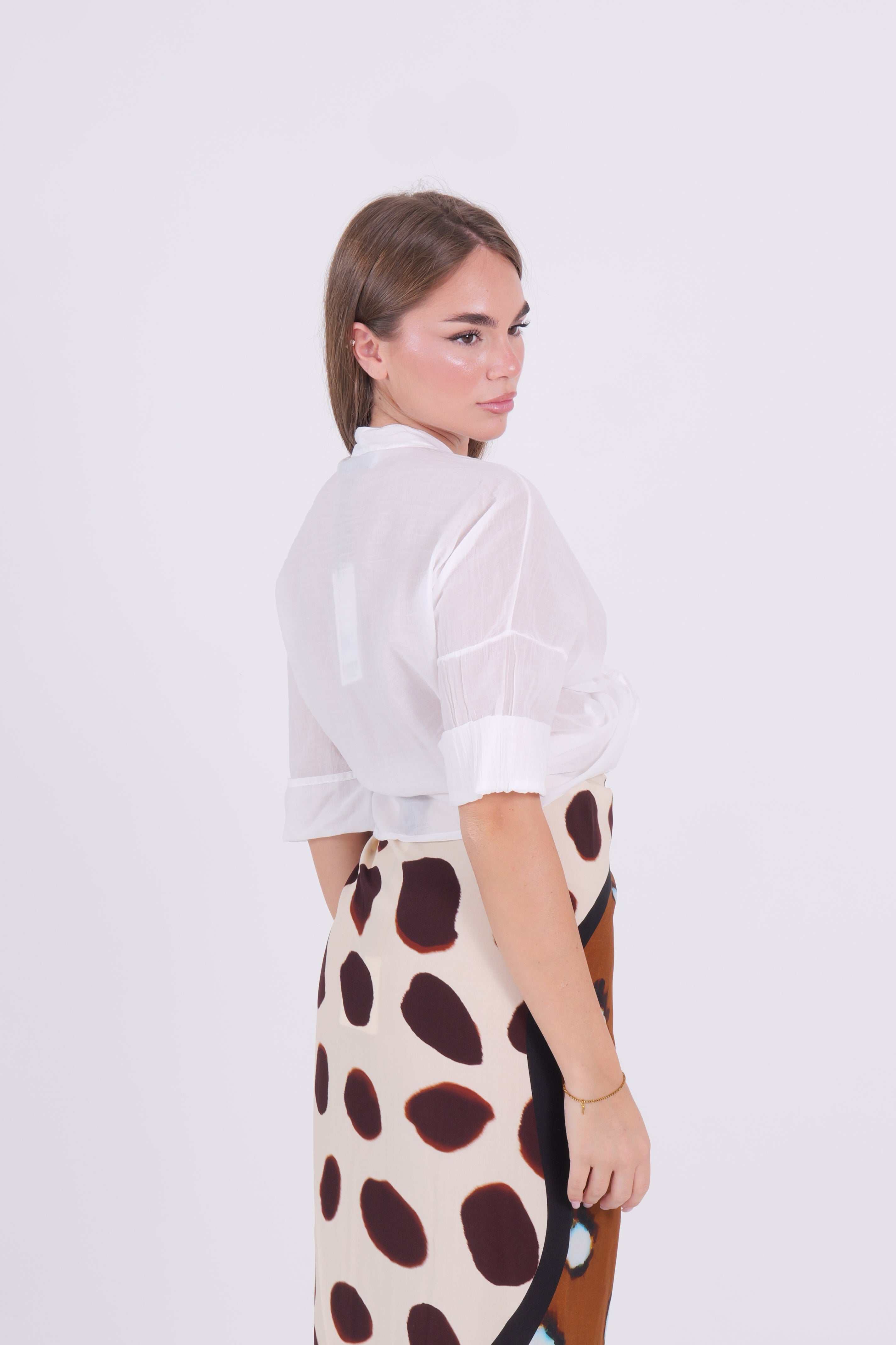 CAMICIA MUSSOLA BIANCO