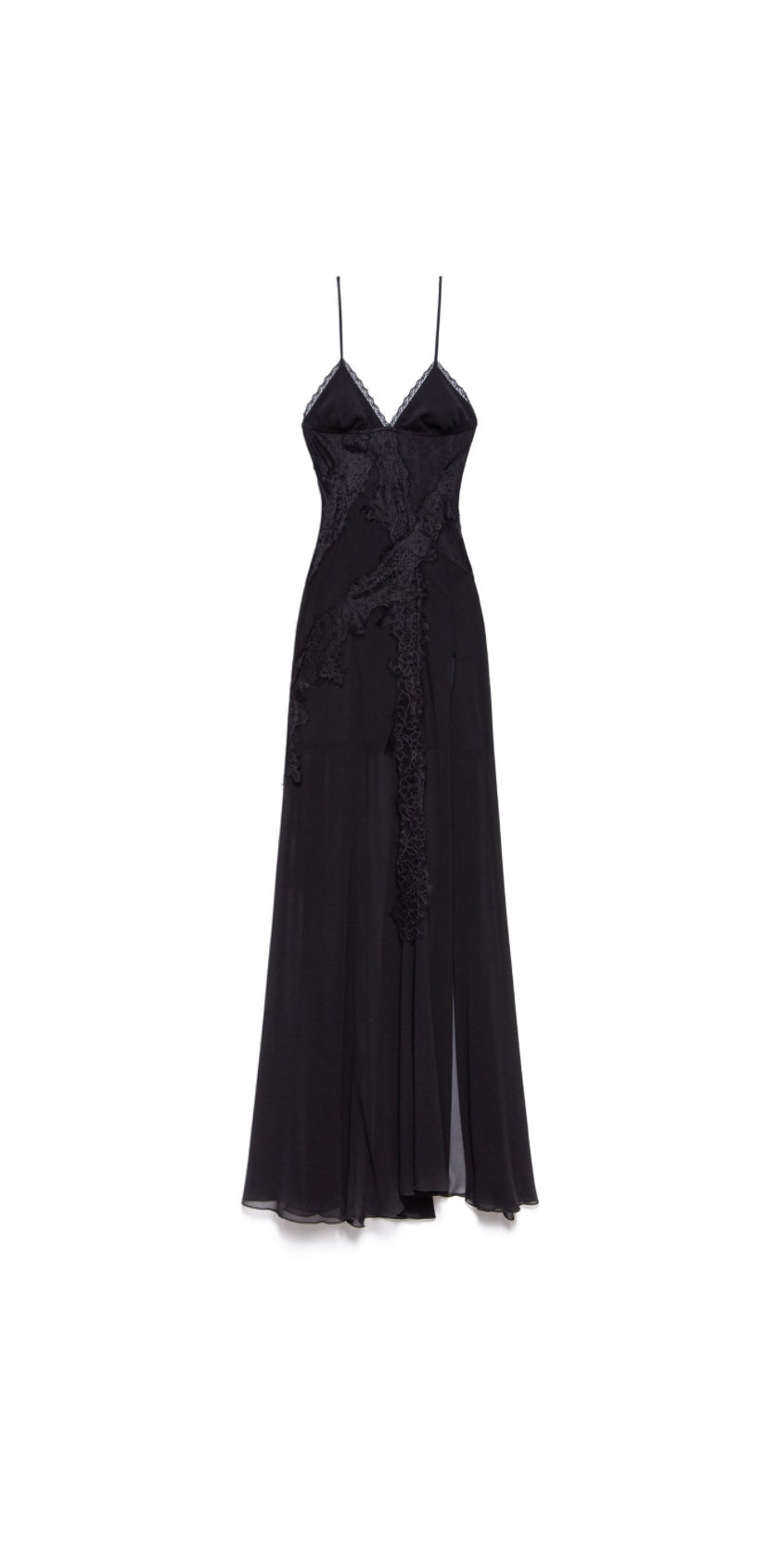 SLIP DRESS TEODORA NERO