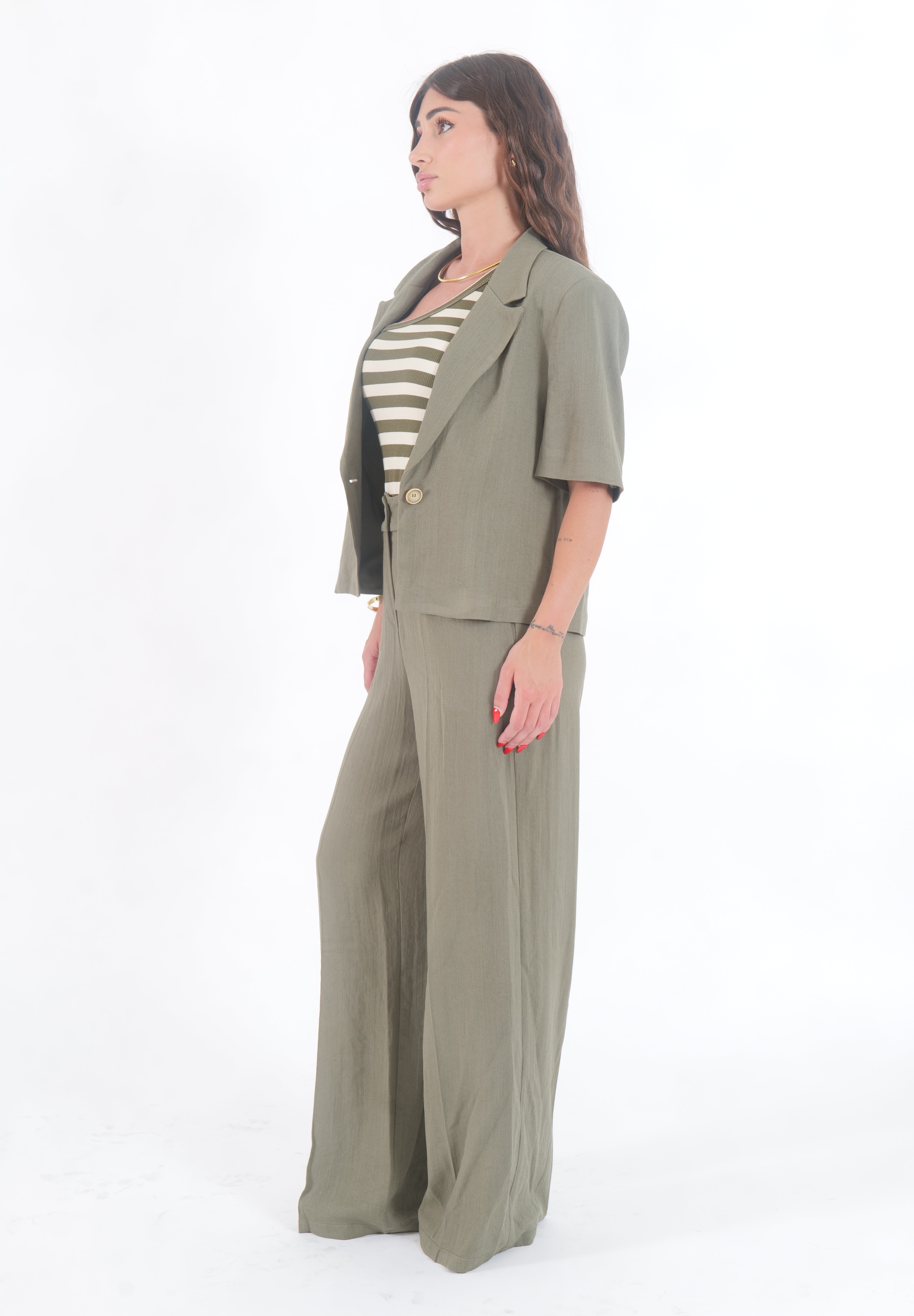 PANTALONI ZANZIBAR MILITARE