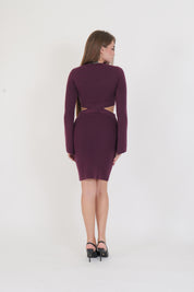MINI DRESS CUT OUT PRUGNA