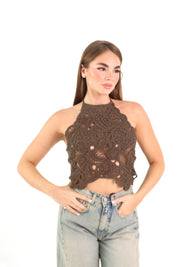 TOP CROCHET MORO