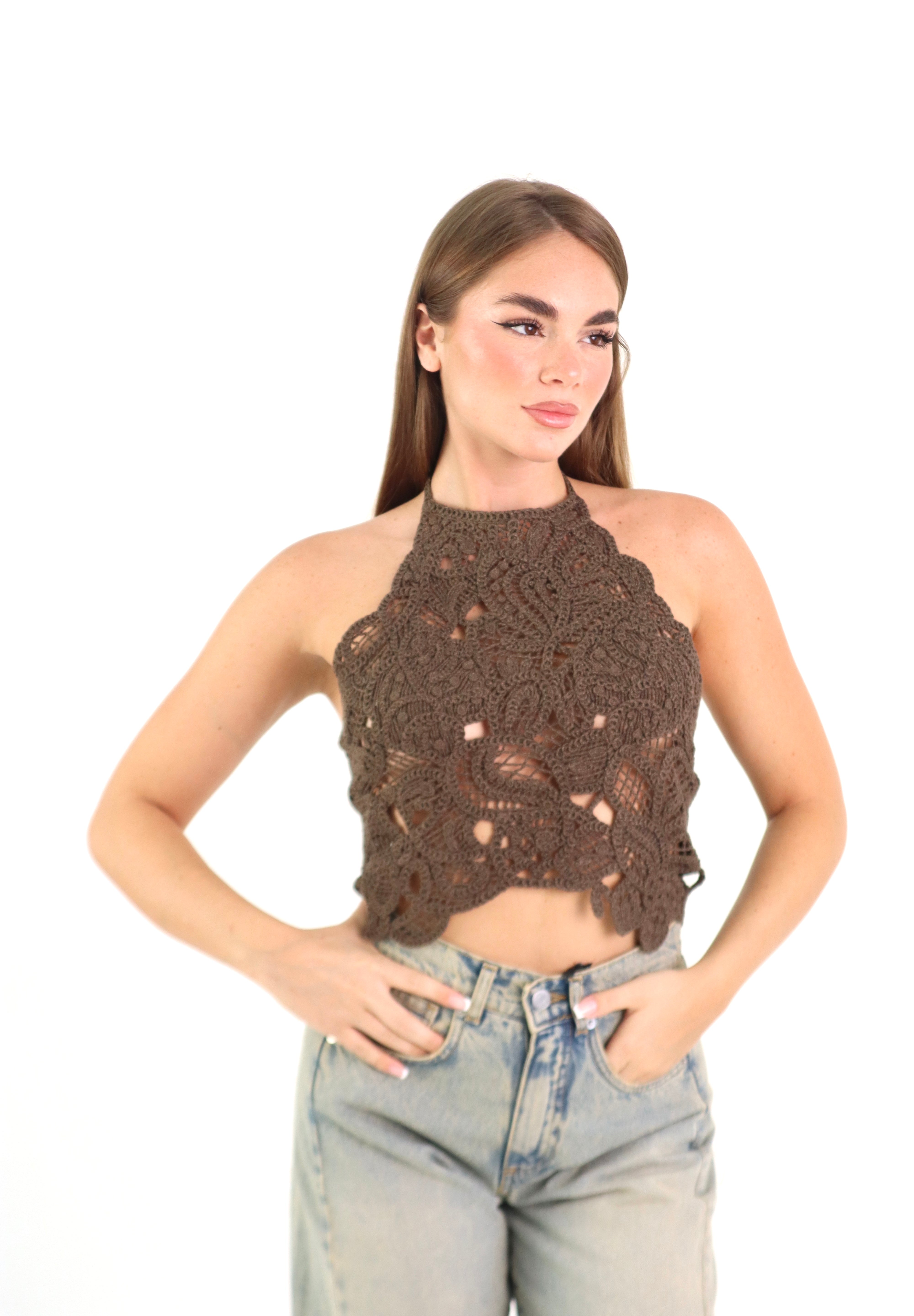 TOP CROCHET MORO