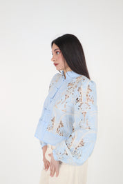 CAMICIA OLIVIA CELESTE