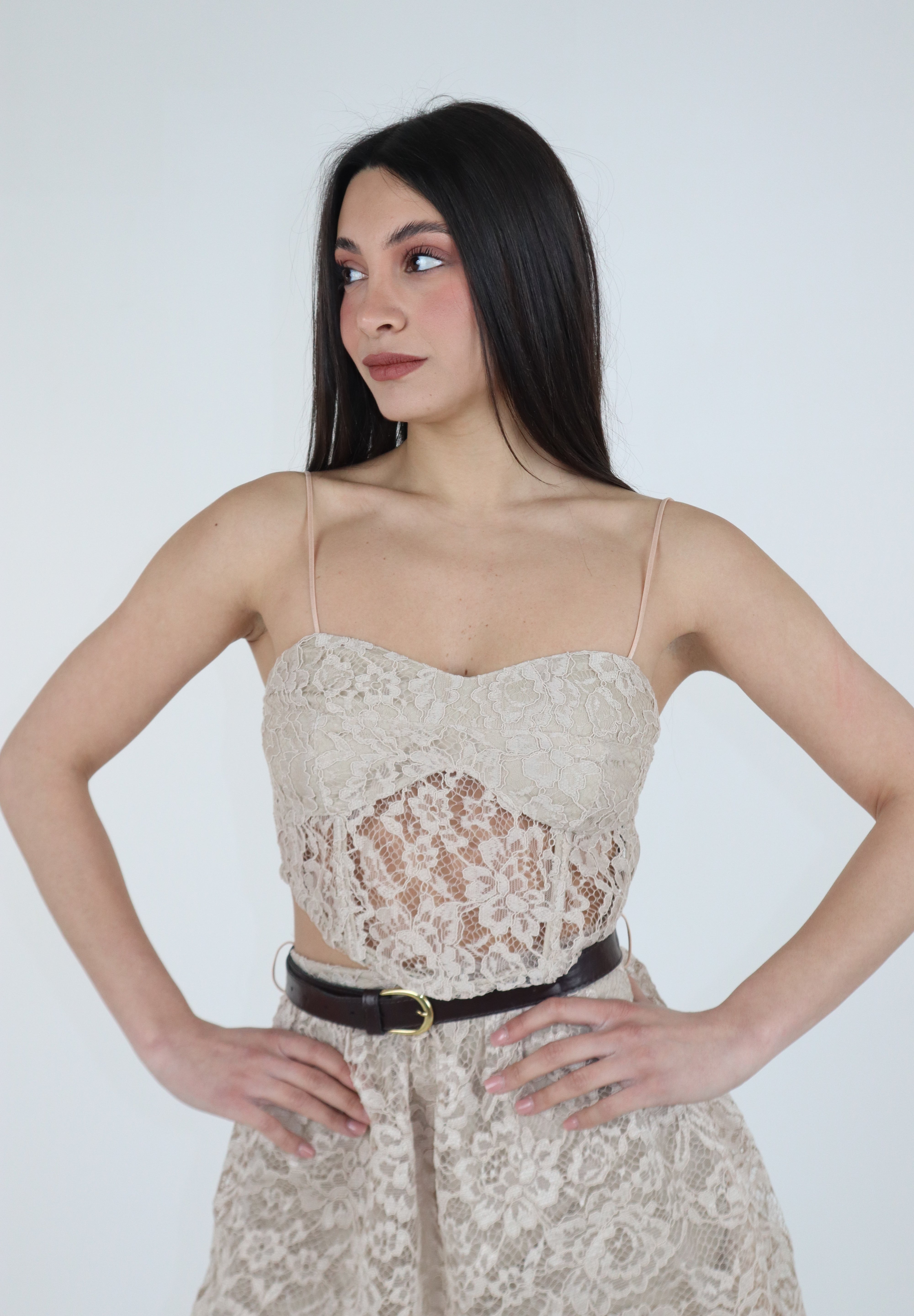 TOP IN PIZZO BEIGE