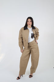 PANTALONE  ARENA TABACCO