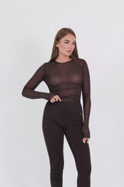 CREW BODY NORMA CHOCO