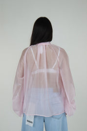 CAMICIA FIOCCO ROSA