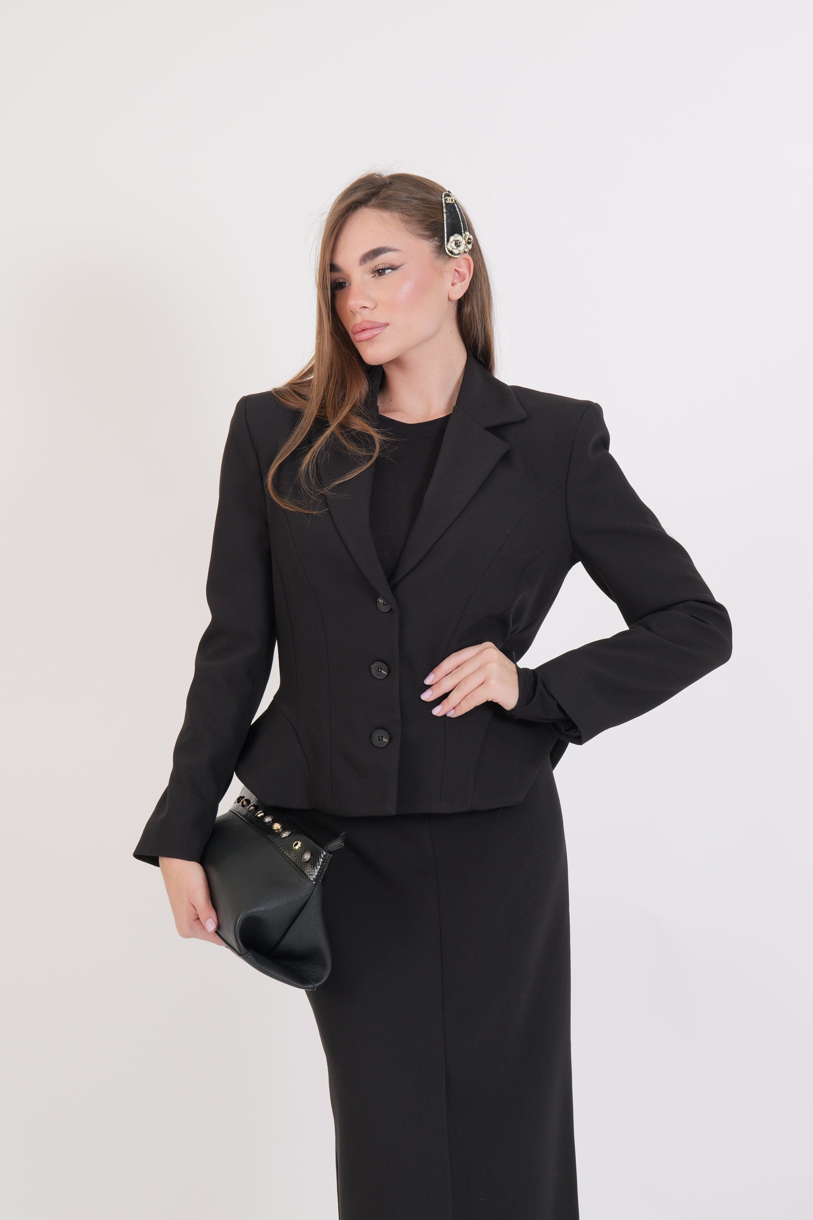 BLAZER DAISY NERO