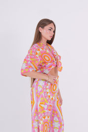 CAMICIA MULTICOLOR