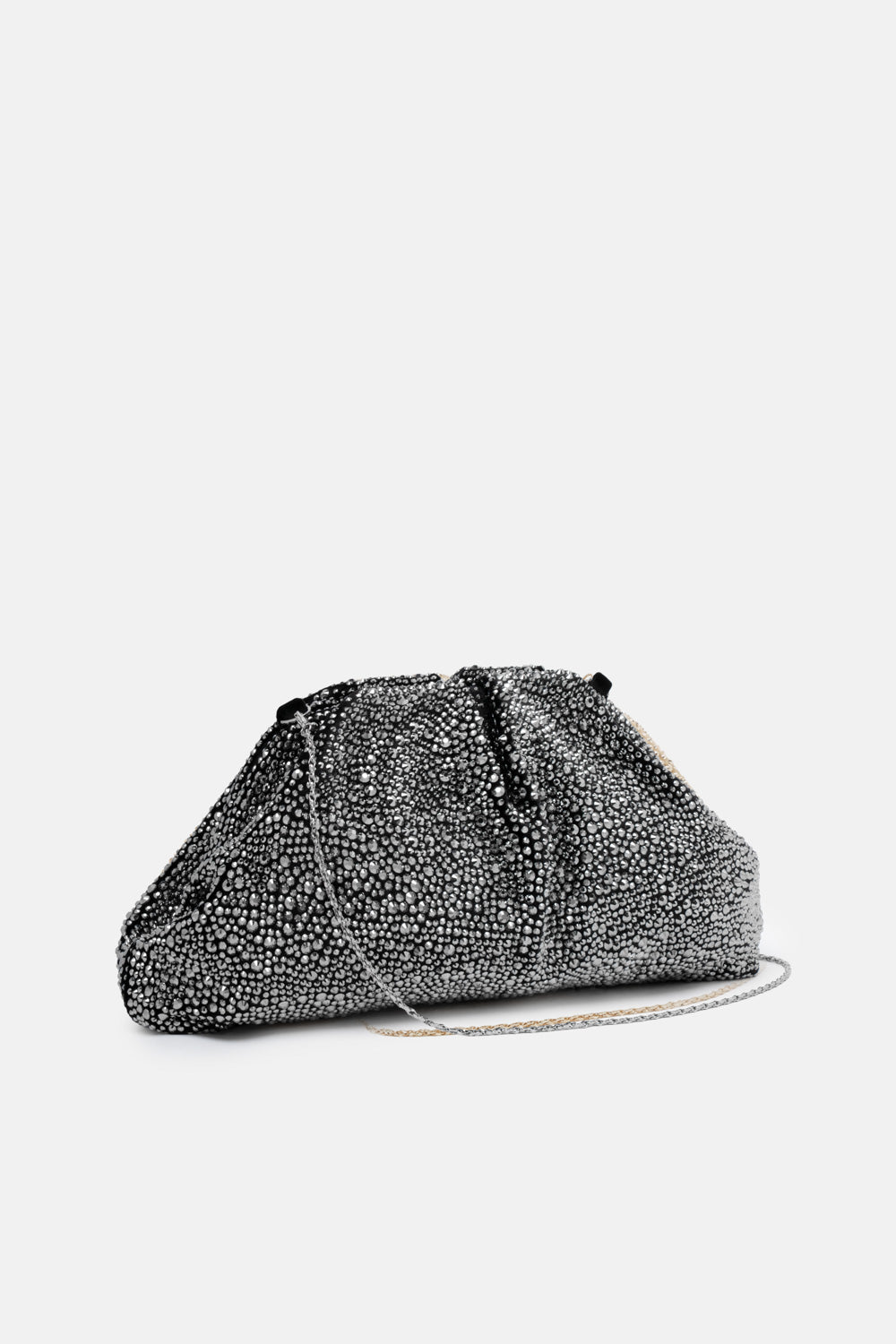 POCHETTE MIRACH NERO/ARGENTO