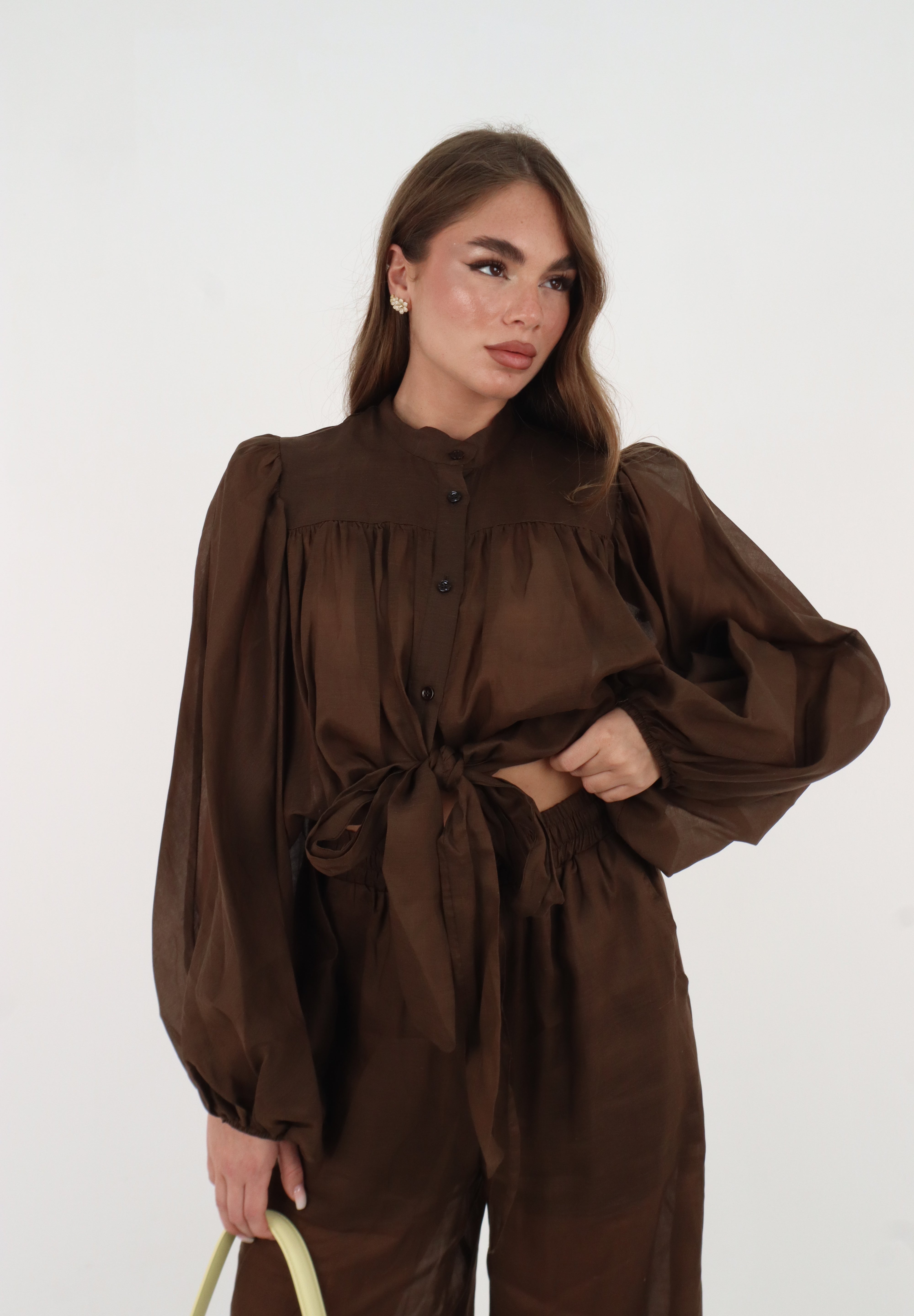 CAMICIA OIL MORO