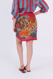 MINIGONNA PAREO TIGRE INDIA