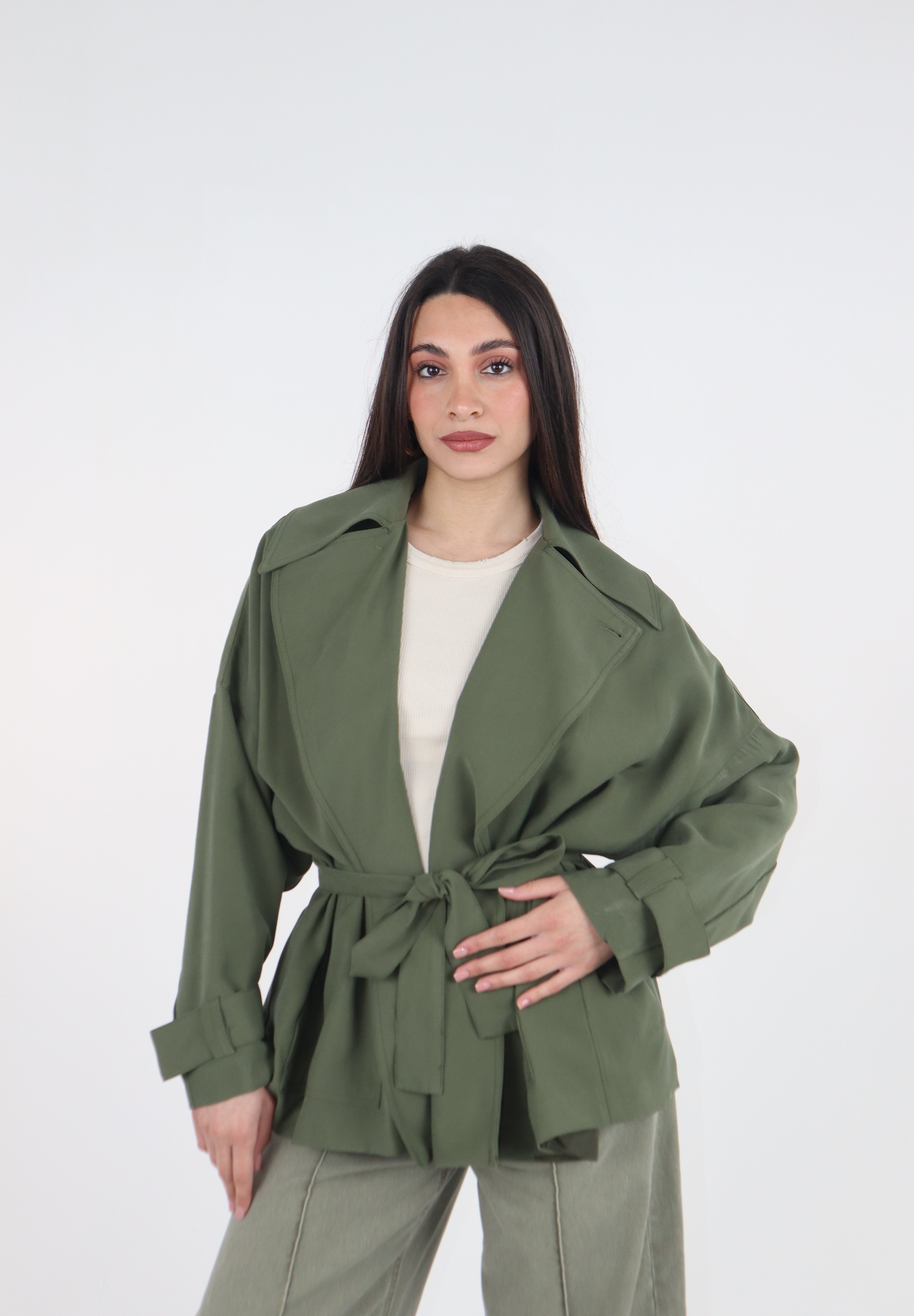 TRENCH NALY VERDE