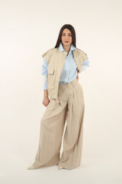PANTALONE DIXIE PENCES BEIGE
