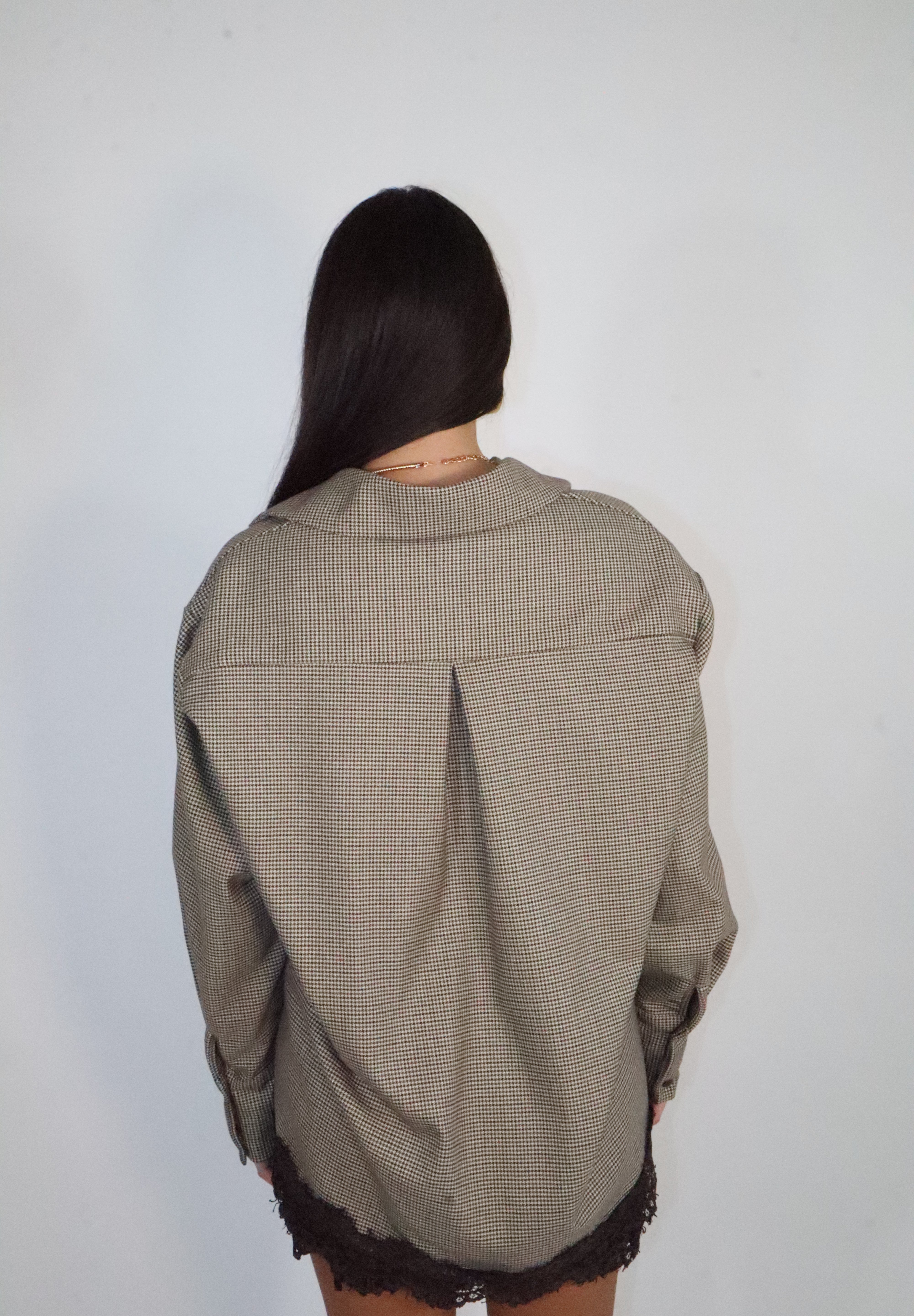 CAMICIONE EVA PIZZO E CHECK