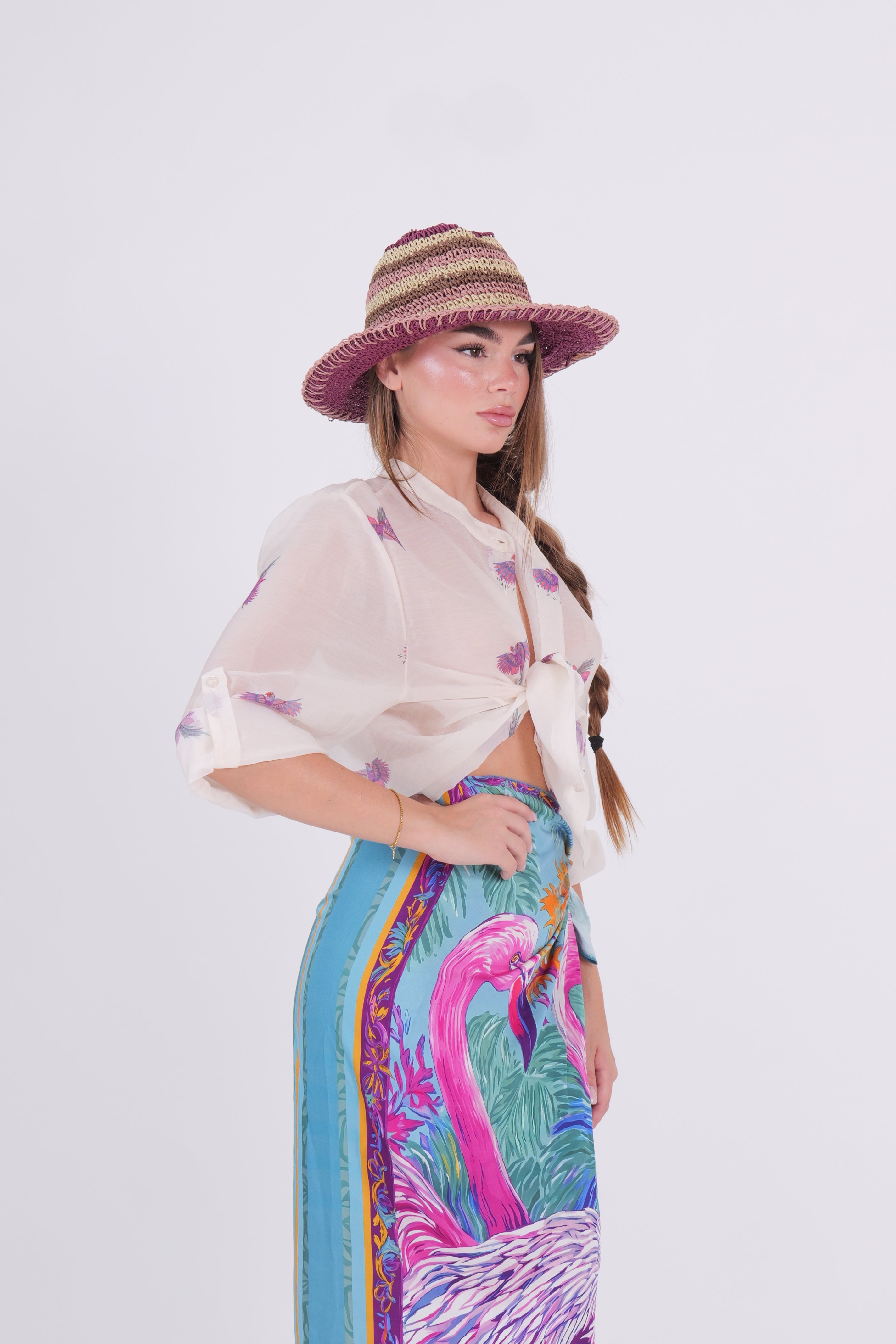 CAMICIA RIO FUXIA