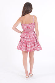 MINIGONNA VICHY ROSSA