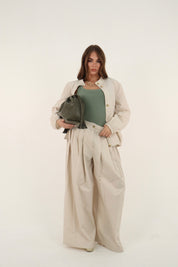 PANTALONE ALABAMA VANIGLIA