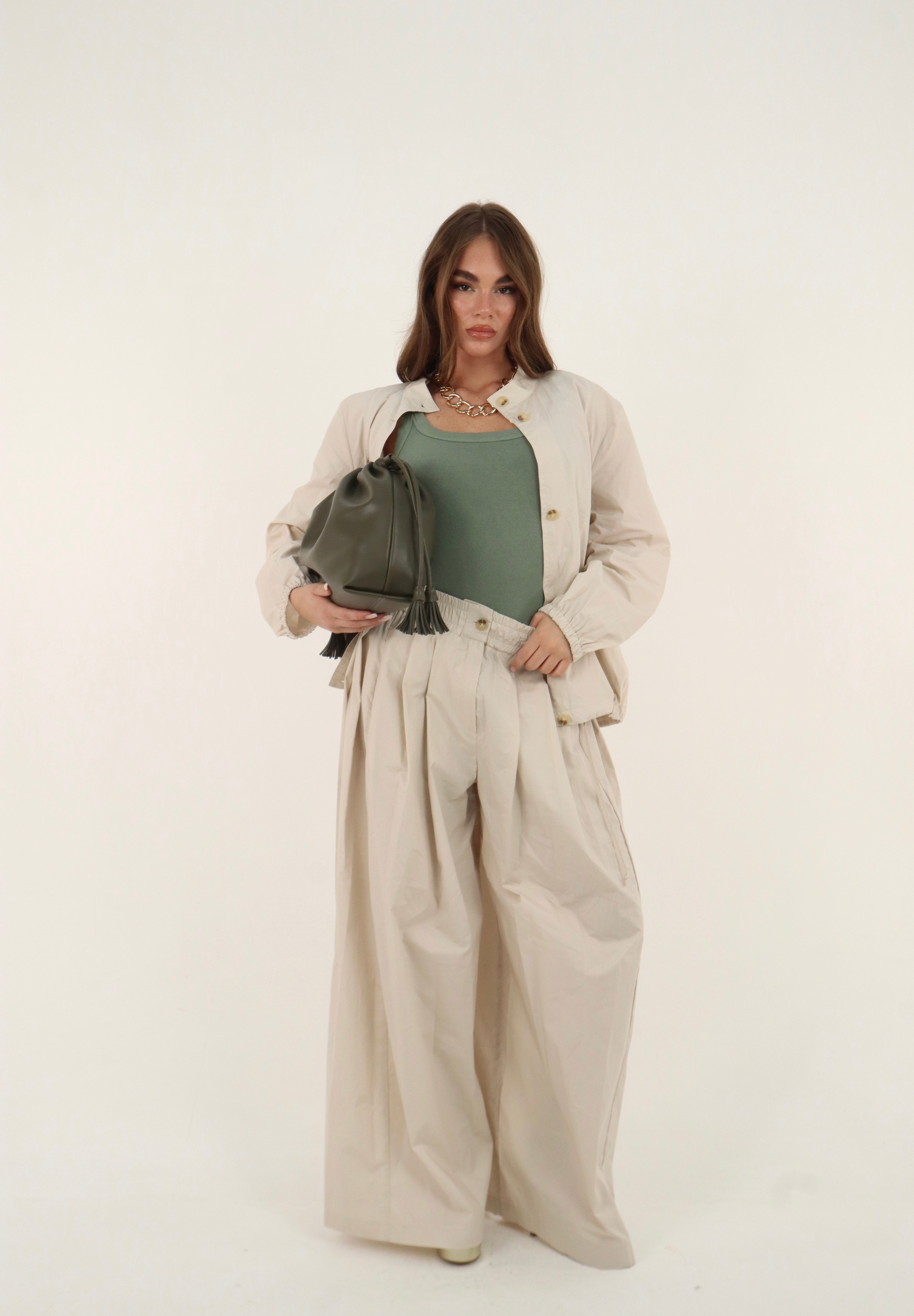 PANTALONE ALABAMA VANIGLIA