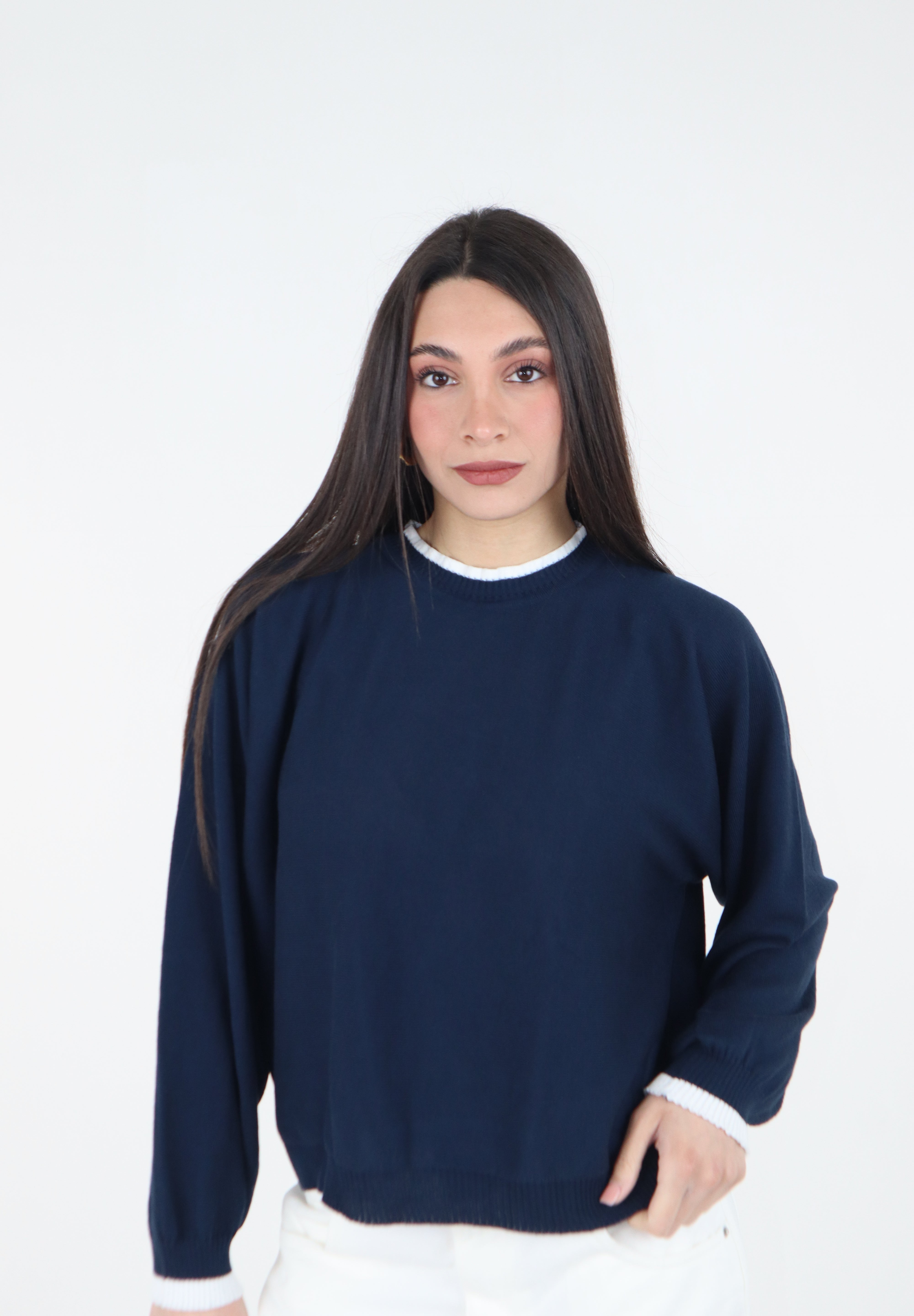 MAGLIA BLU NAVY