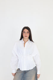 CAMICIA POPELINE BIANCA