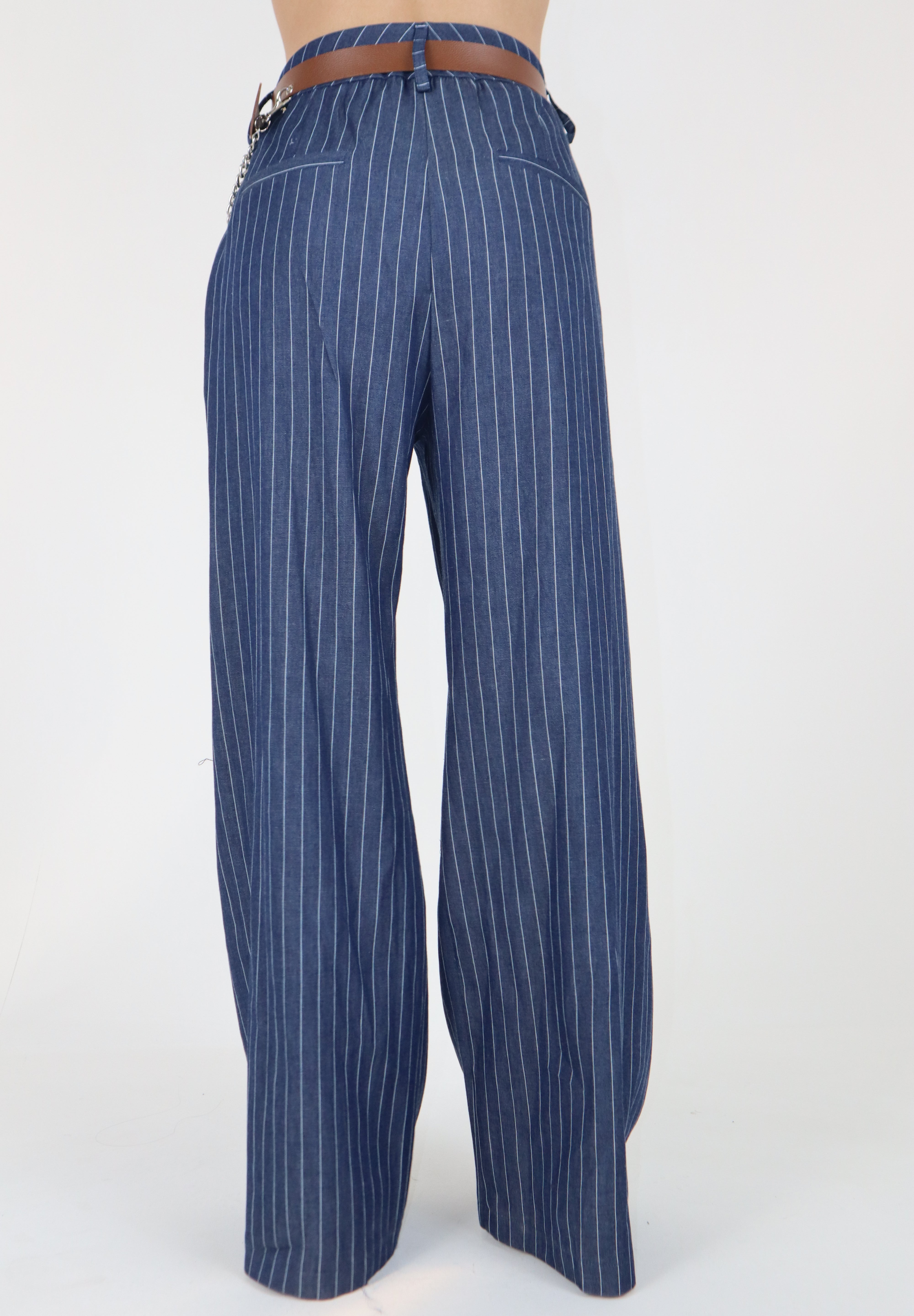 PANTALONI DENIM GESSATO