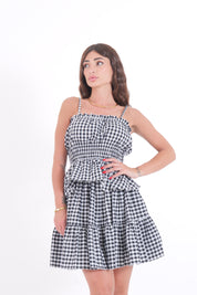 TOP VICHY NERO