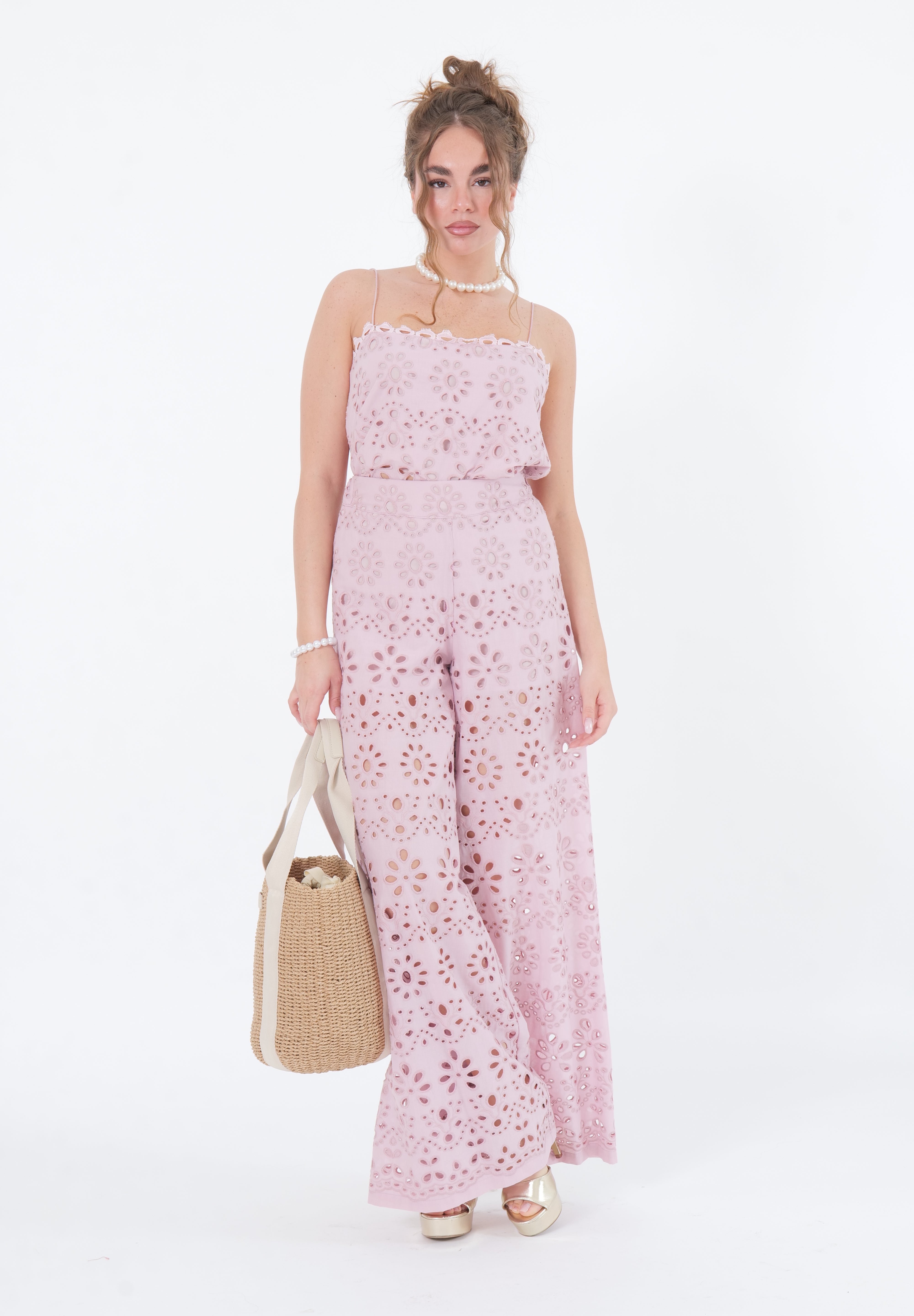 PANTALONE ROSA SAN GALLO