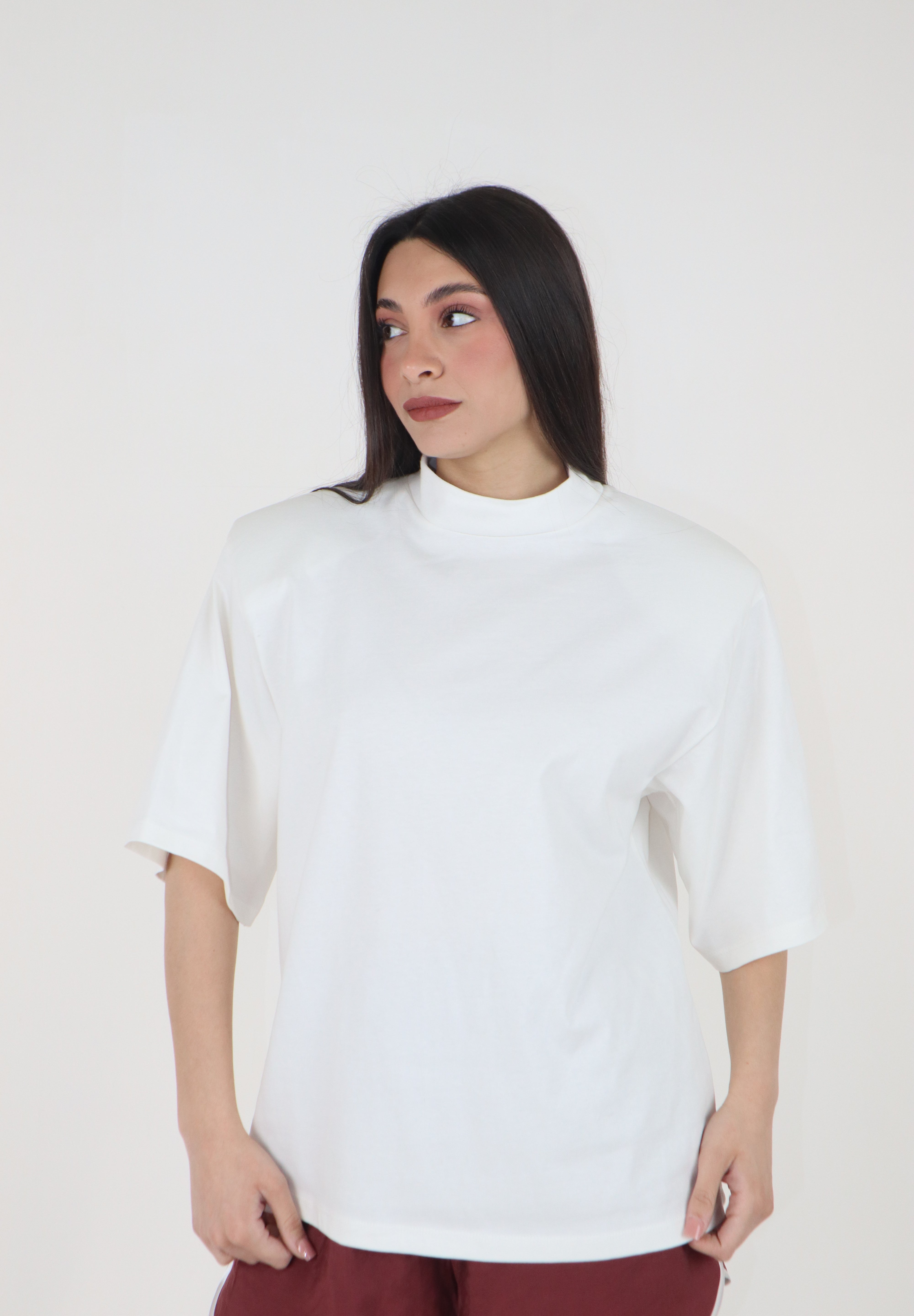 T-SHIRT SPALLINE BIANCO