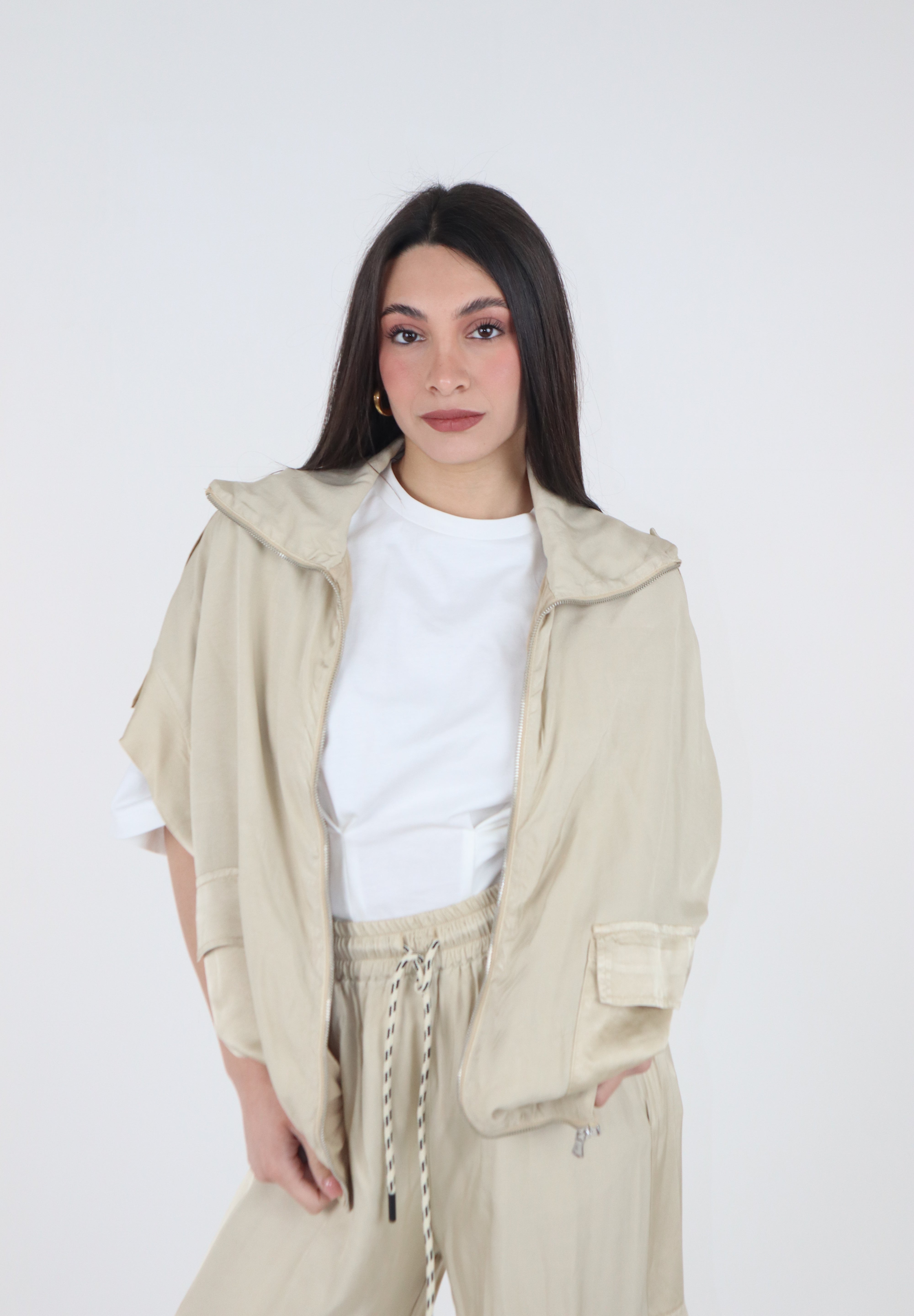 GILET ARMY SABBIA