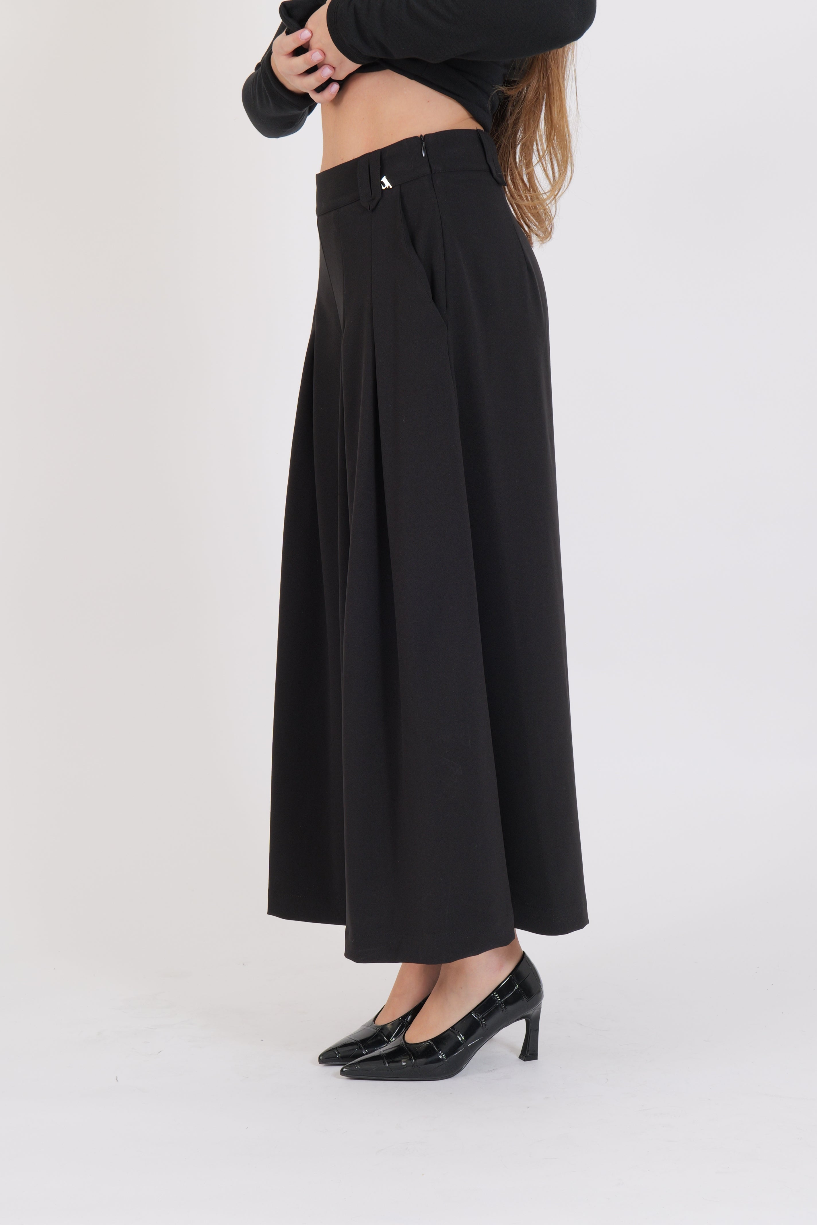 PANTALONI NERO PENCES DIXIE