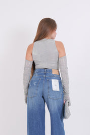 BODY TRAVA WITH GLOVE ARGENTO